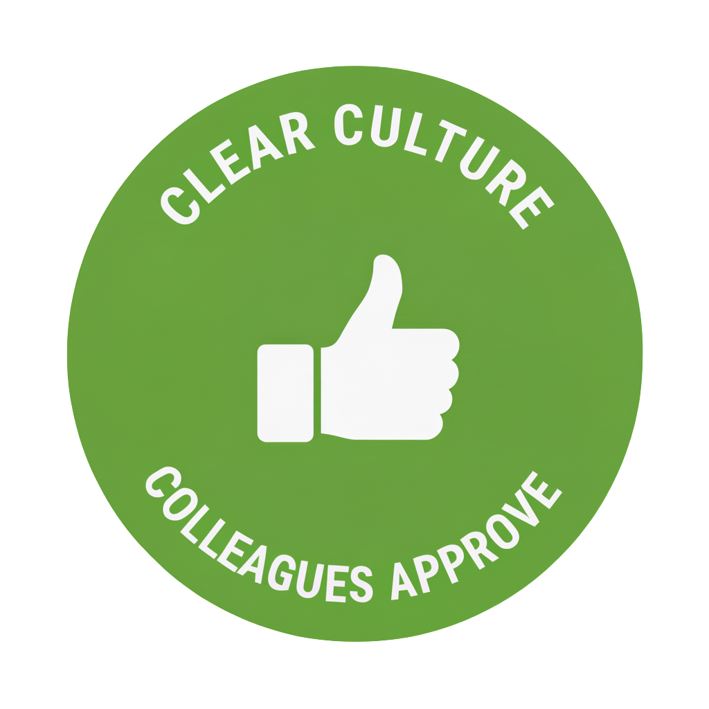Clear Culture — Colleague Approved